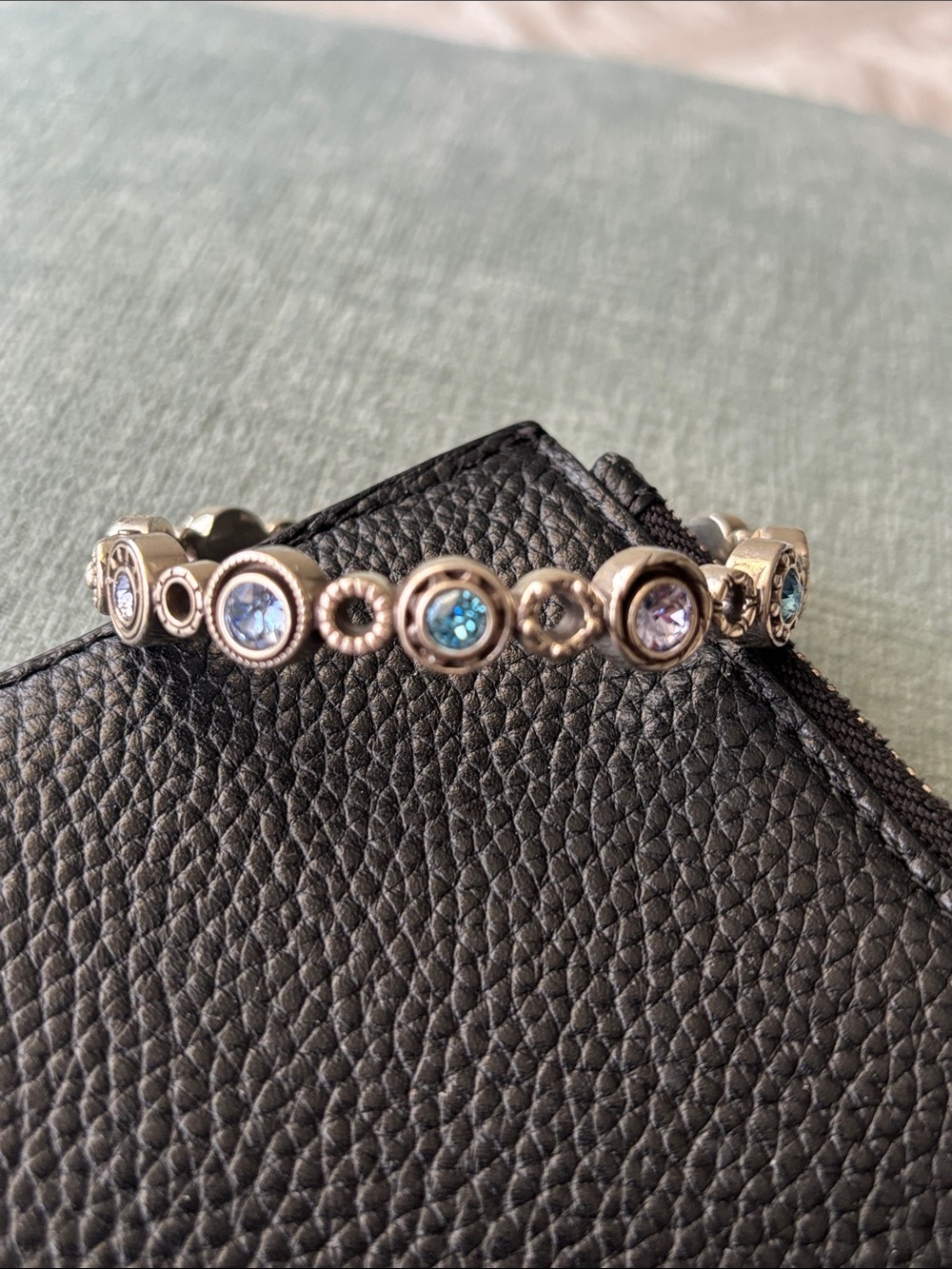 Brighton Halo Burst Hinged Bangle